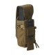 Pistol Magazine Pouch - Olive Green, Compact and tough, this pouch is crafted from 100% nylon Cordura fabric, designed to securely hold pistol magazines and similar-sized gear